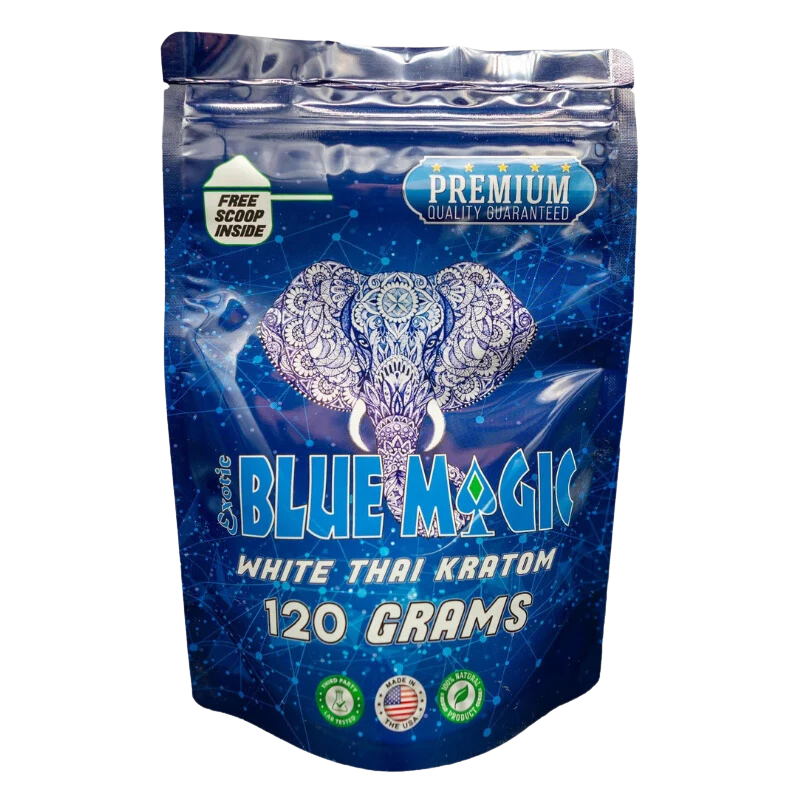 Blue Magic White Thai Kratom Powder